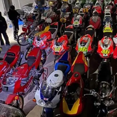An ultra-rare bike collection seized from Canadian Kingpin Ryan Wedding.