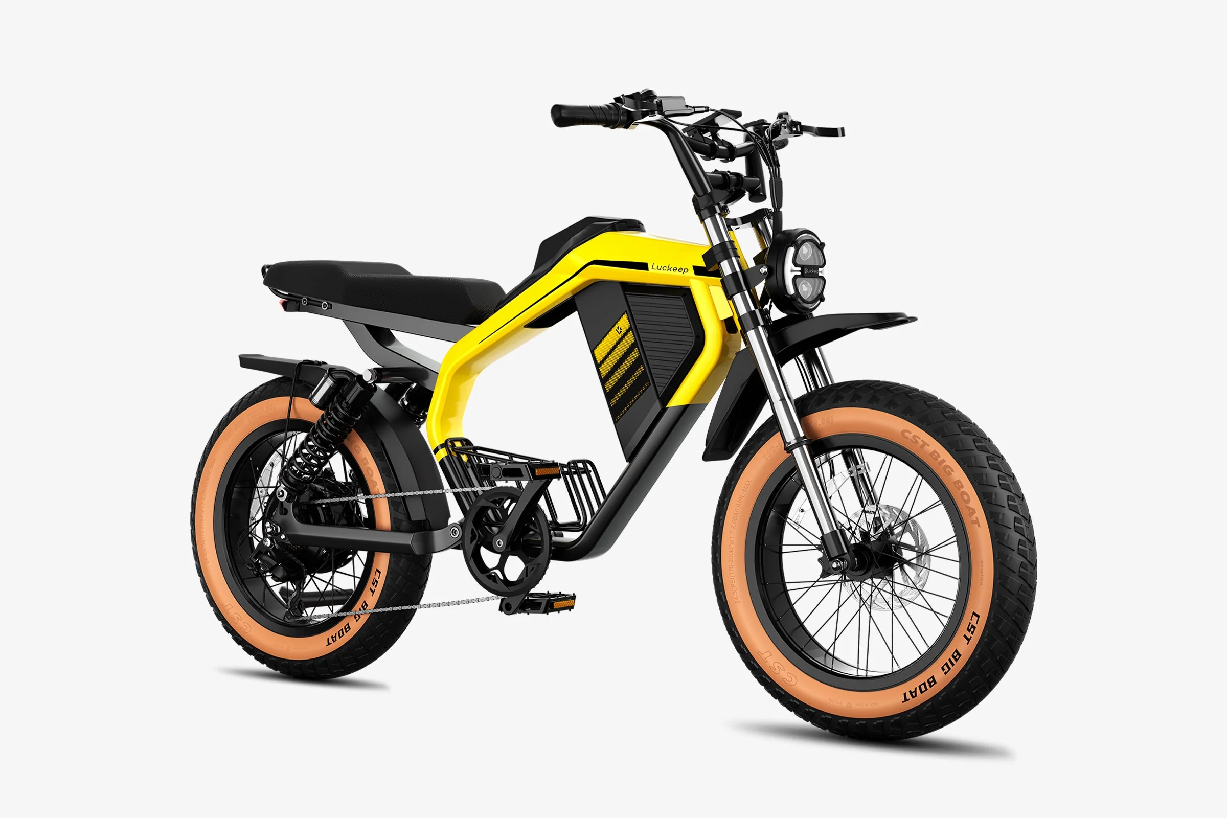 rewrite this title Ride Smarter, Farther, and Stronger: Introducing the Luckeep M5 Max Electric Moped-Style E-Bike