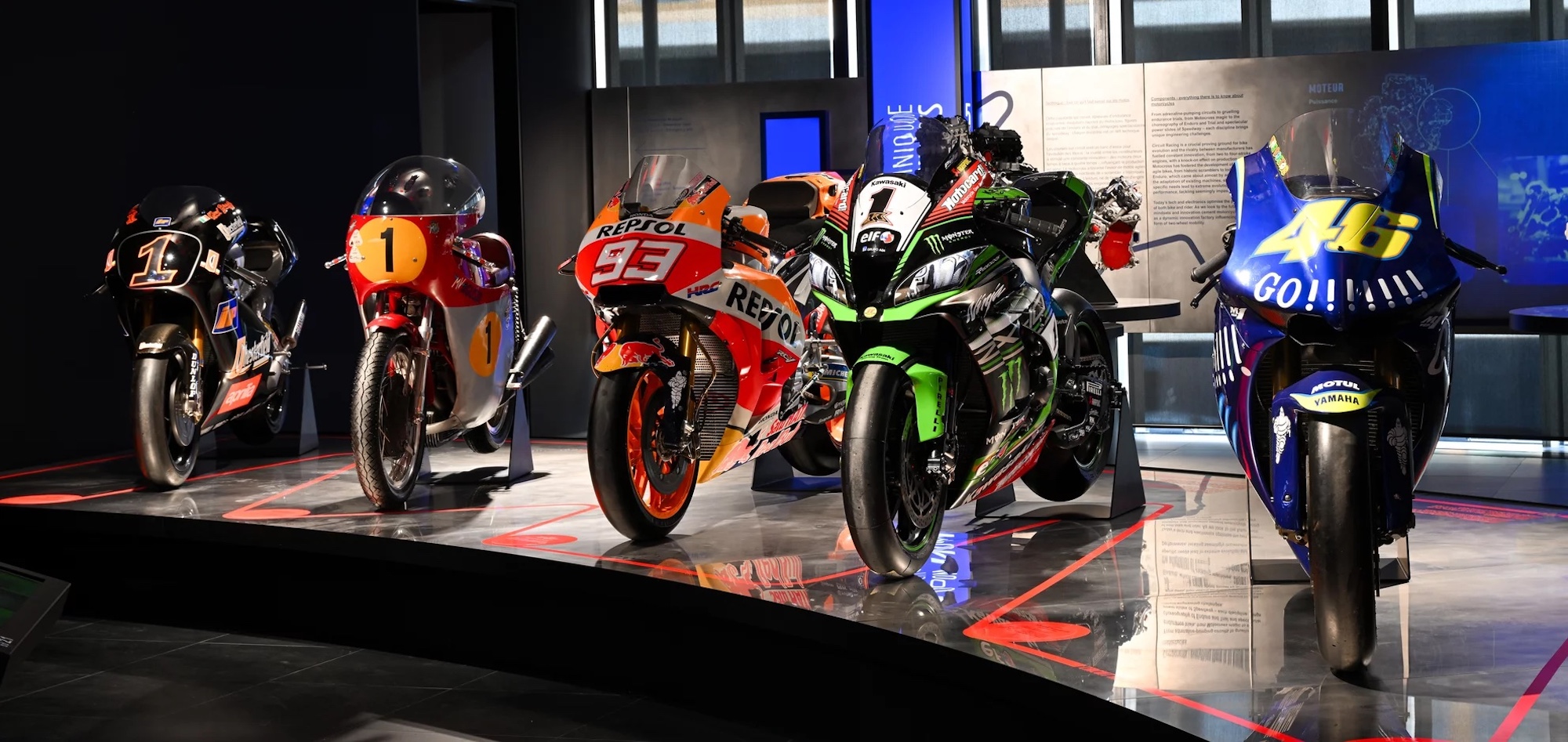 A view of the new FIM Racing Motorcycle Museum. Media sourced from FIM-RMM.