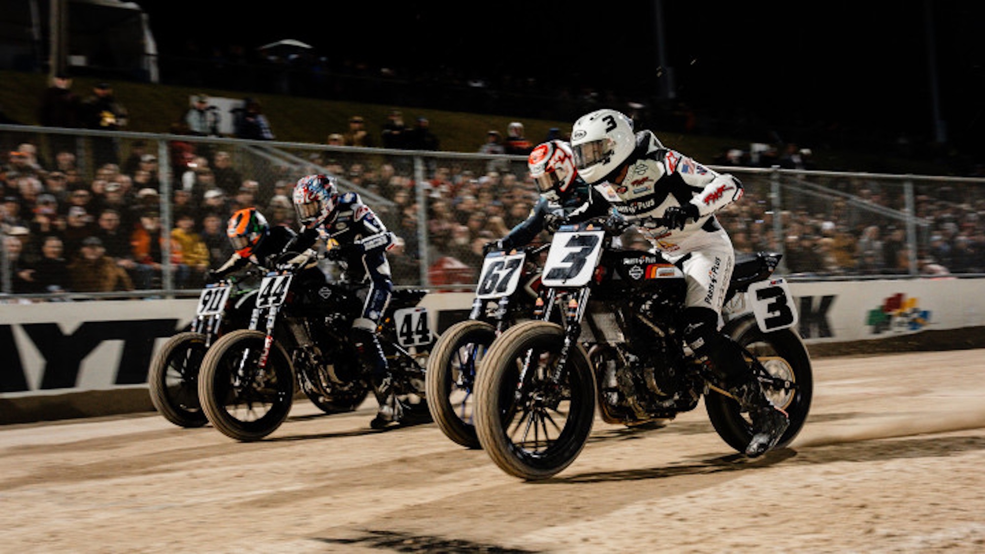 A view of the American Flat Track. Media sourced from AFT.