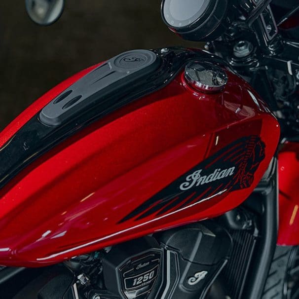 A view of the Indian Sport Scout. Media sourced from Indian Motorcycles.