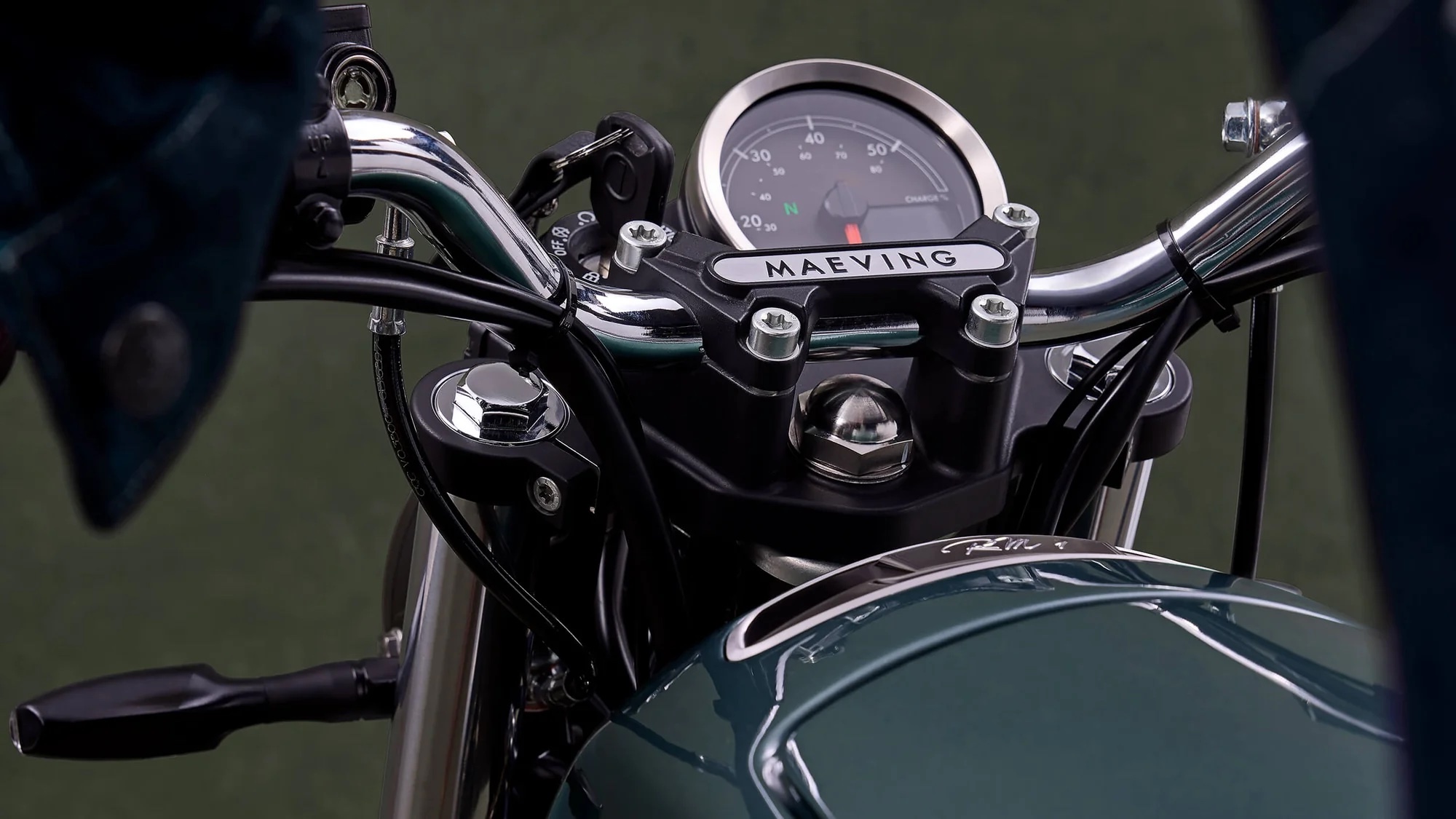 A view of Maeving's RM1. Media sourced from Maeving.