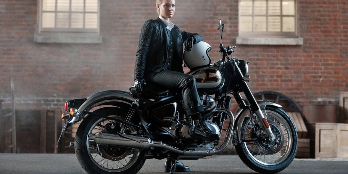 A view of Royal Enfield's Classic 650, which I will soon have the pleasure of riding to Daytona next week! Media sourced from Royal Enfield.