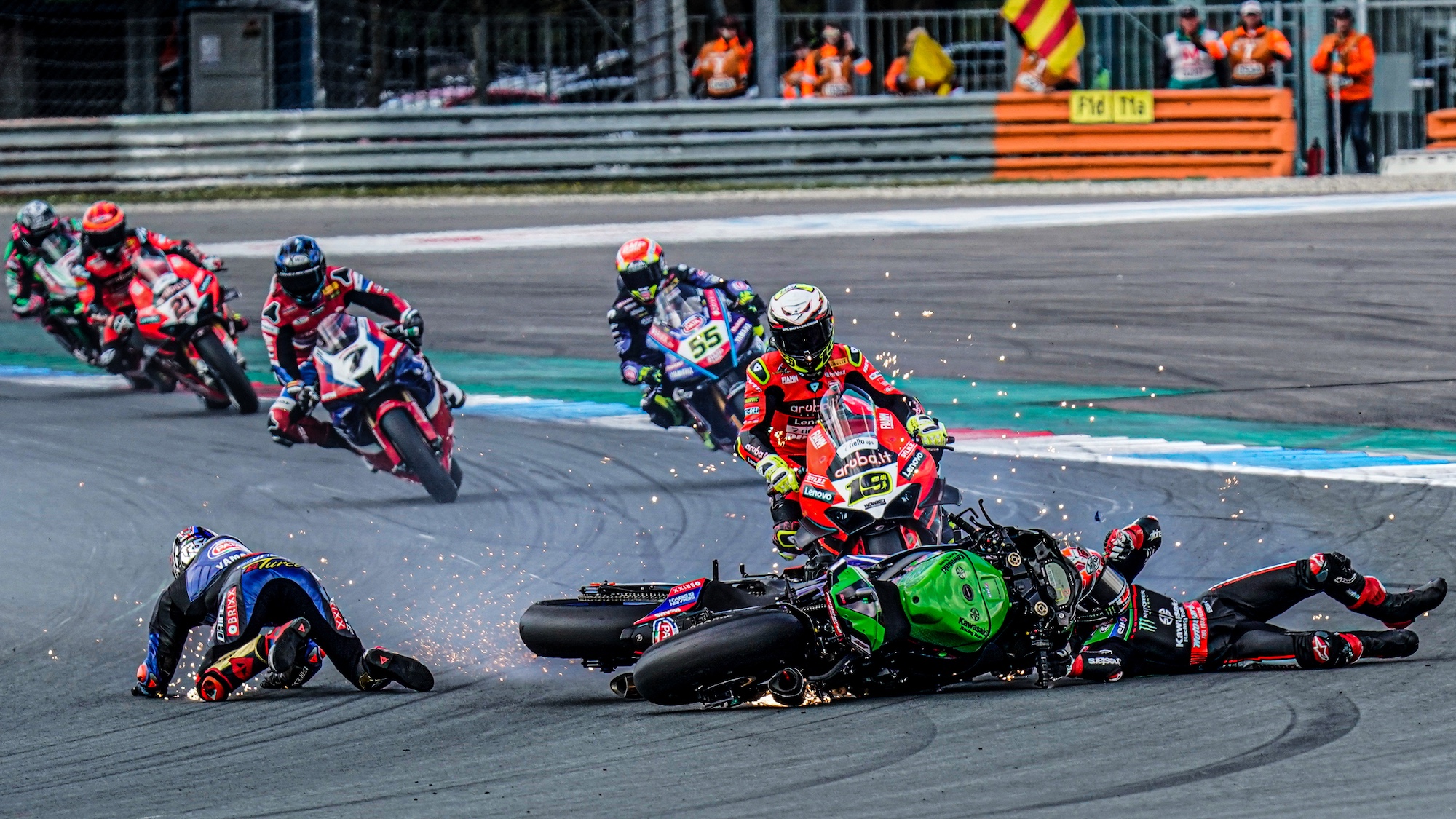 rewrite this title Bikers Fight to Lift Nürburgring Ban, New D from Kawasaki and Bimota