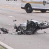 Image of a motorcycle crash in Jacksonville FL
