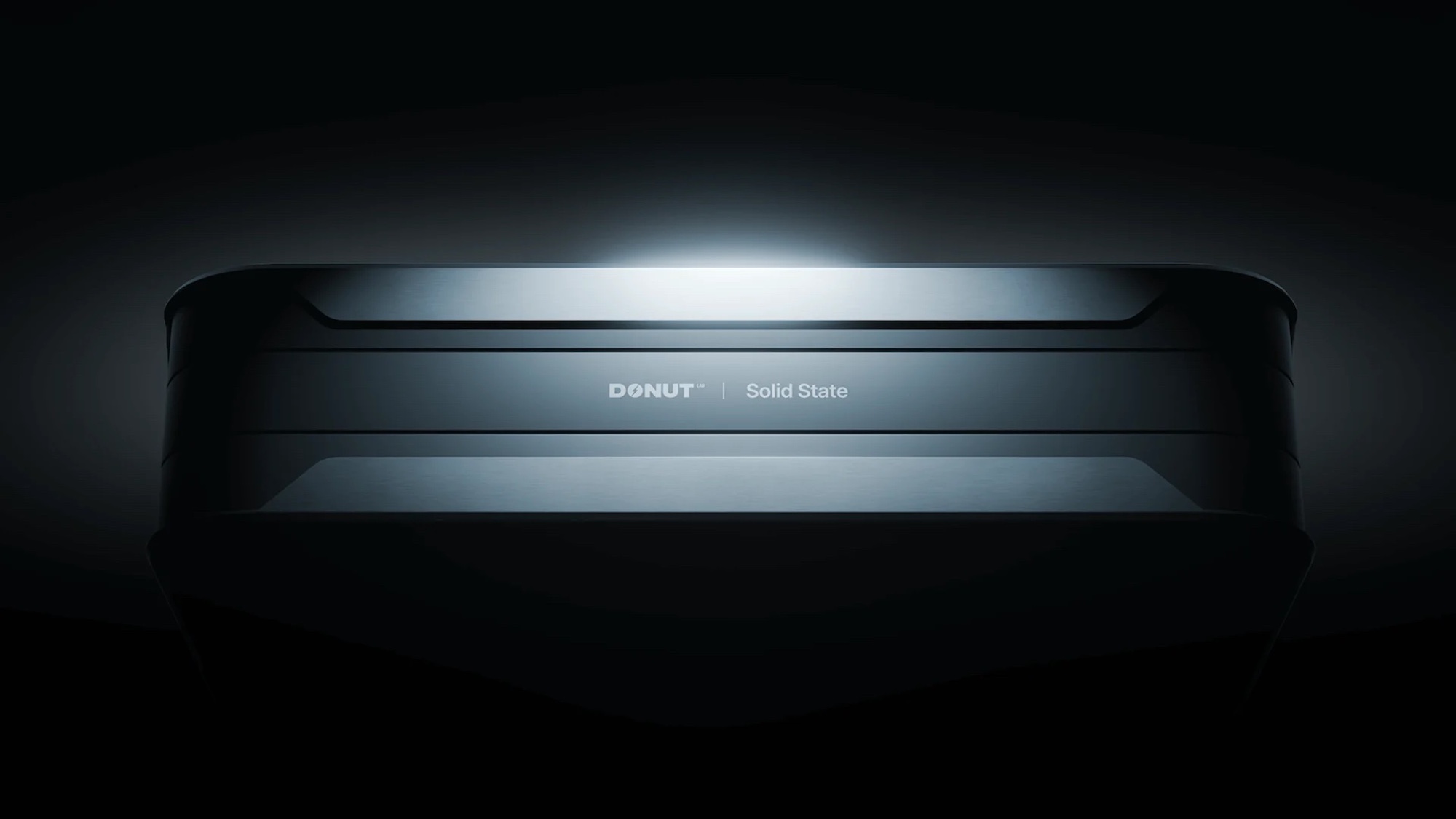 A frontal dynamic photo of the donut labs battery that was supposed to be revealed in late March of 2026.