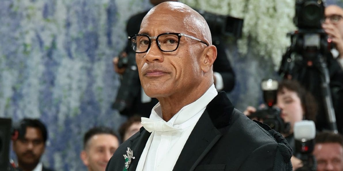 A view of Dwayne "The Rock" Johnson at the Met Gala. Media sourced from The Hollywood Reporter, credit to Getty Images.