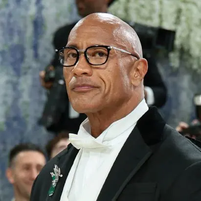 A view of Dwayne "The Rock" Johnson at the Met Gala. Media sourced from The Hollywood Reporter, credit to Getty Images.