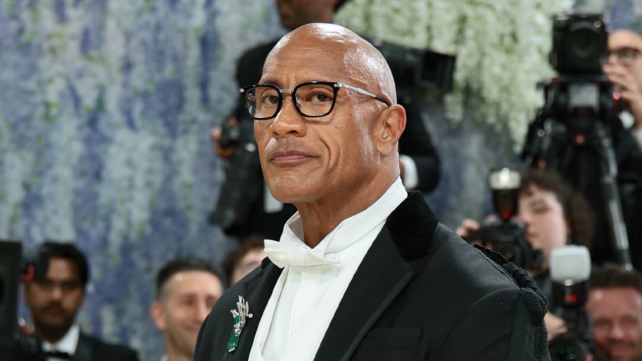 A view of Dwayne "The Rock" Johnson at the Met Gala. Media sourced from The Hollywood Reporter, credit to Getty Images.