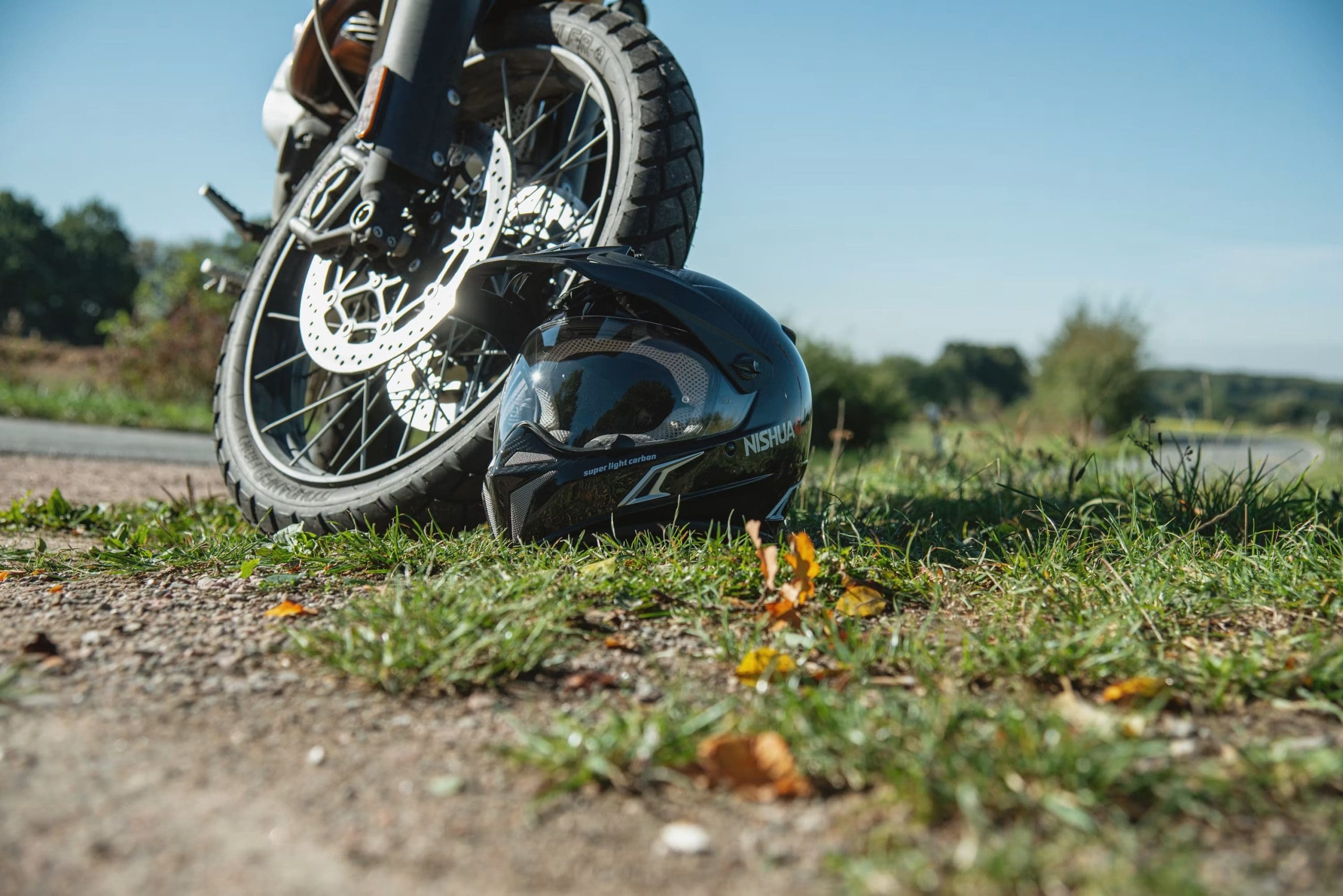 rewrite this title What Helmet, Gear, and Motorcycle Damage Can Reveal After a Crash