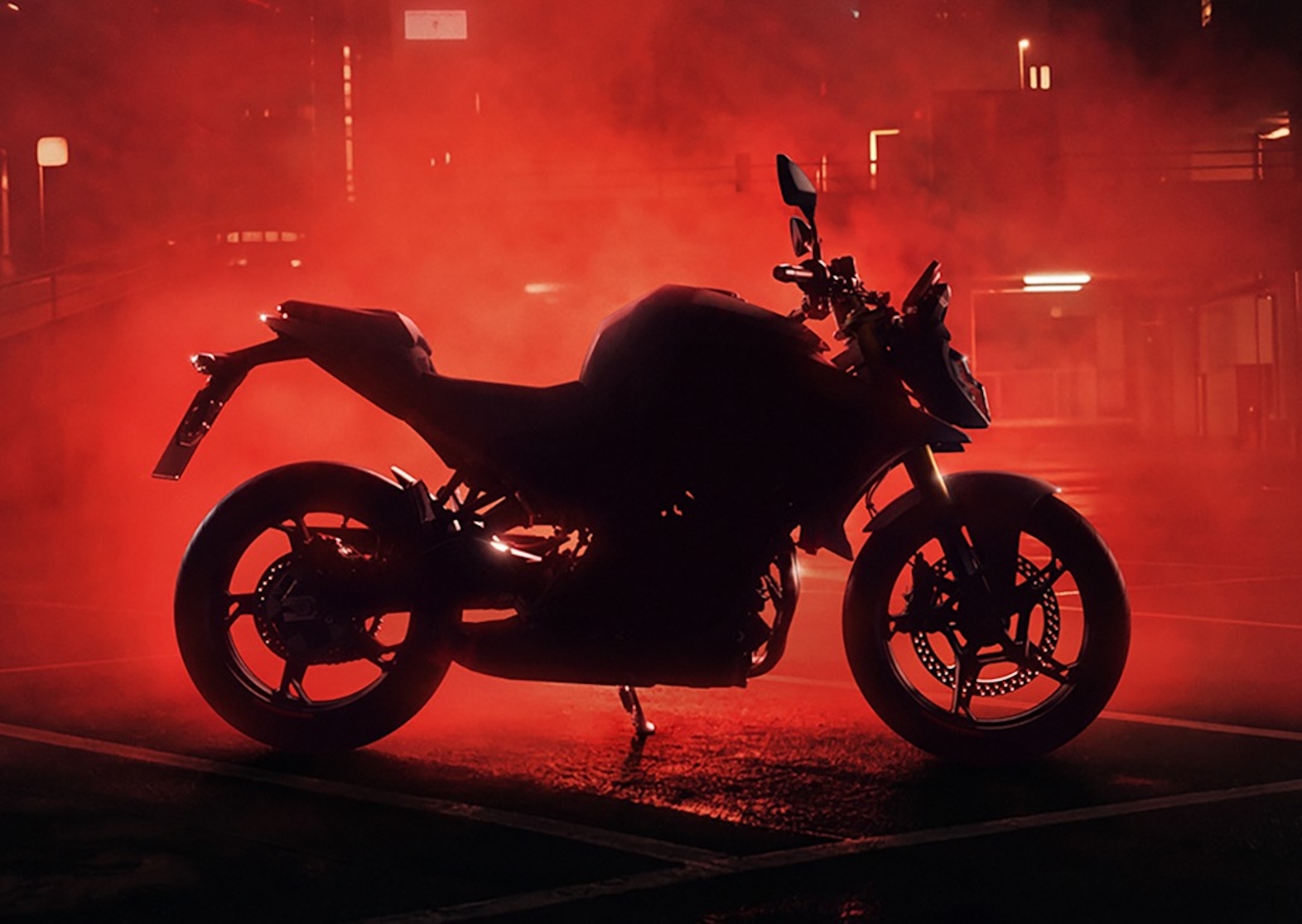 A teaser from BMW's Instagram page showing an F450R ready to debut. Media sourced from BMW.