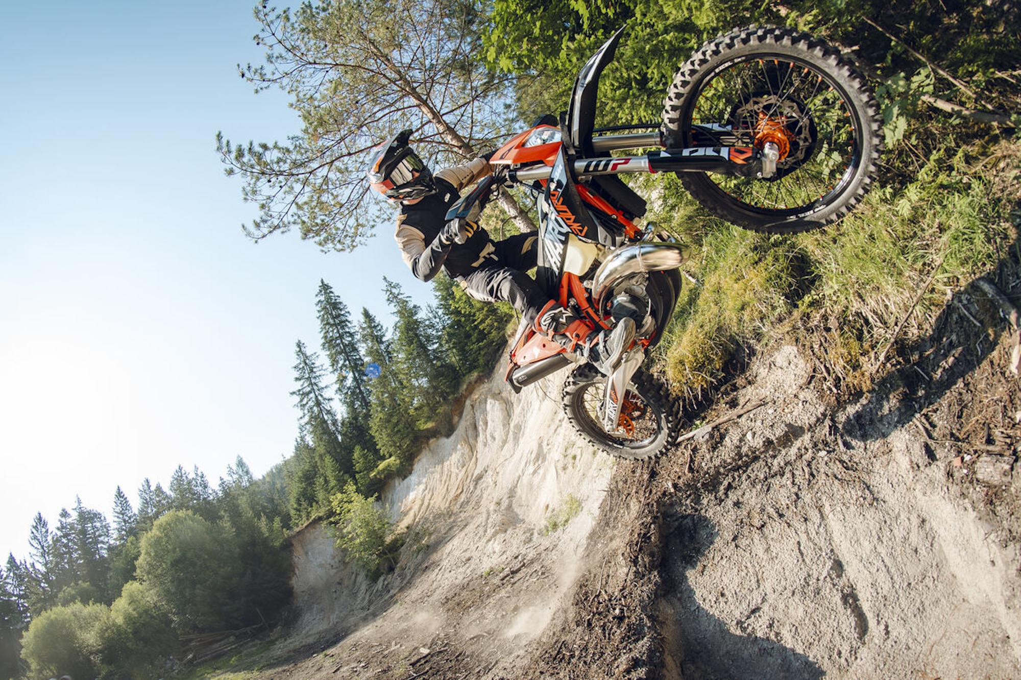A view of KTM's new 2027 300 EXC HARDENDURO. Media sourced from KTM.