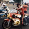 Barry Shane at Silverstone Grand Prix 1976