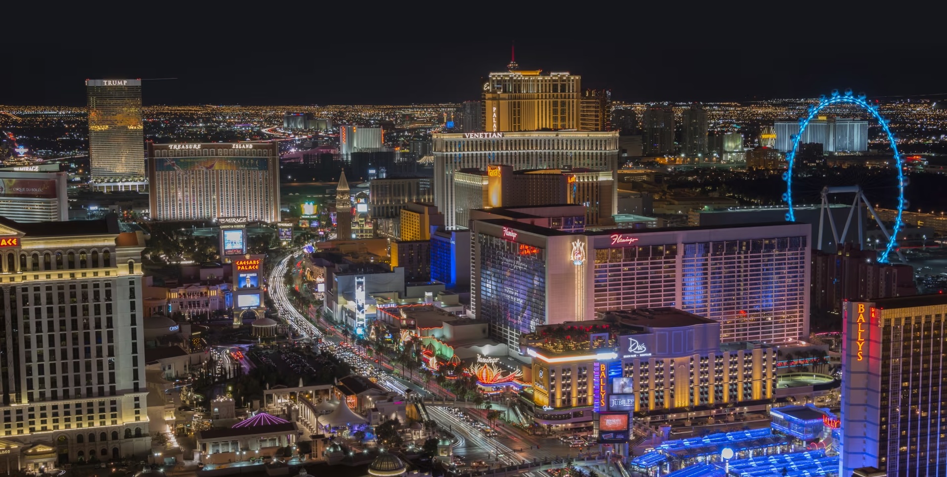 A view of the Las Vegas skyline. Media sourced from Mecum Auctions.