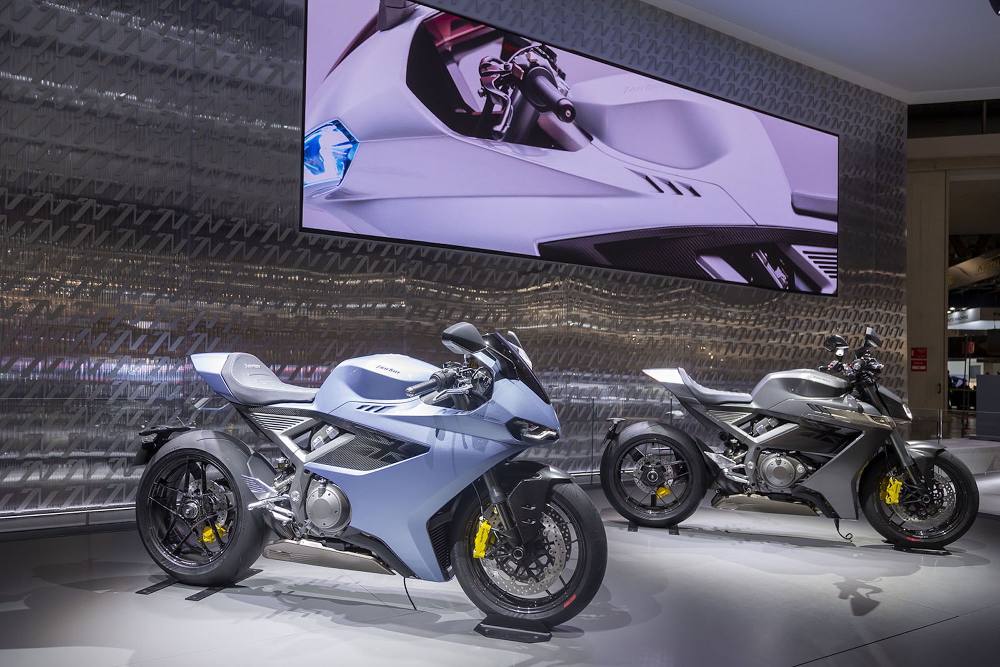 A view of previous bikes that have been debuted or featured at EICMA. Media sourced from Carol Nash.